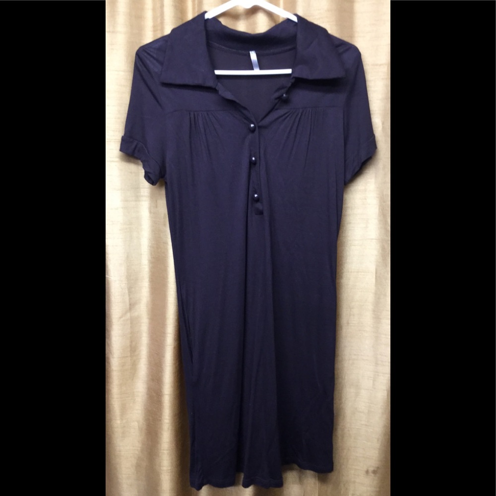 Roseme Brown T-shirt Dress
